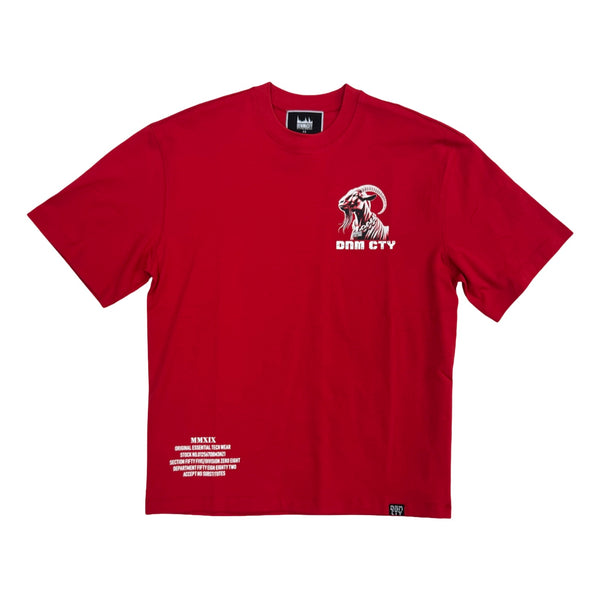 Denim City “Goat” Red Stones Tee