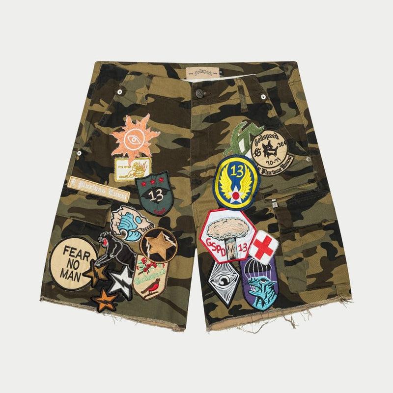 Godspeed “Patchwork” Cargo Shorts