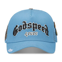Godspeed “Forever” Sky Blue Trucker Hat