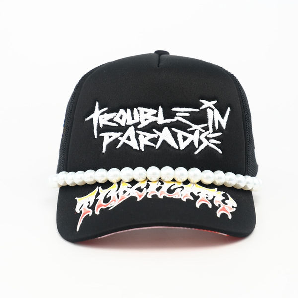Dissmissed Trouble In Paradise Trucker Hat