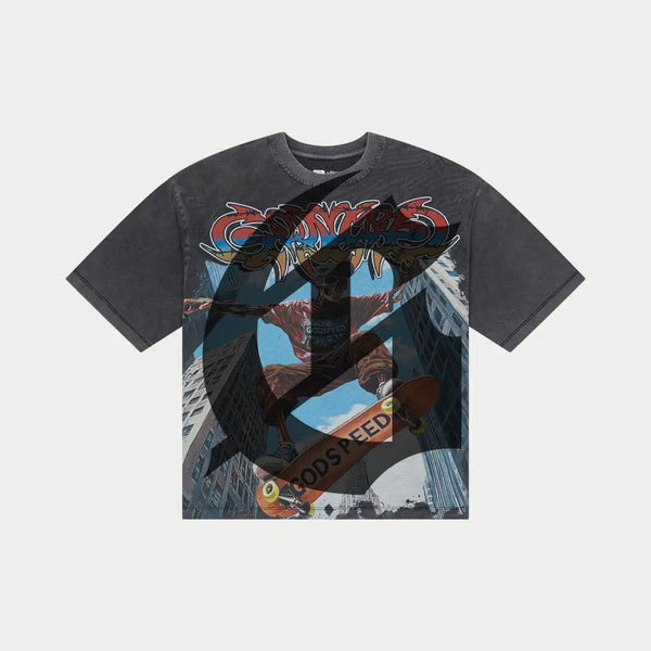 Godspeed “Ollie” Grey Wash Tee