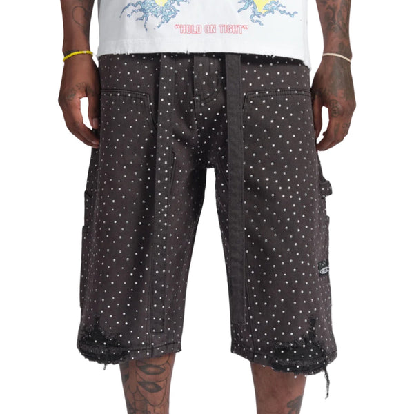 Gala “Show” Stones Black Wash Shorts