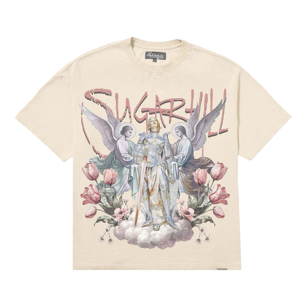 Sugarhill “Heavens” Cream Tee
