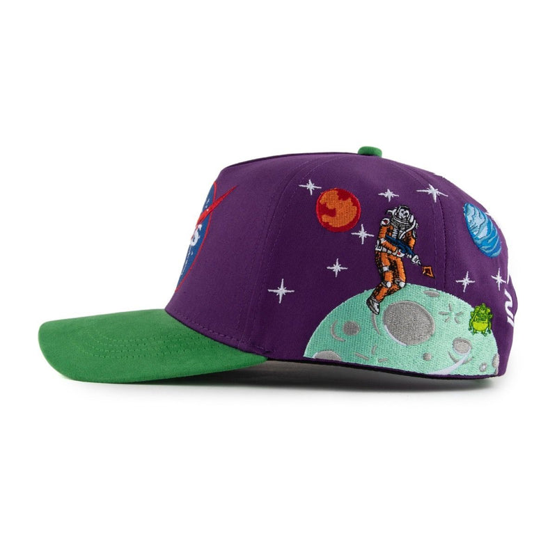 Gas Nyc “Occupy Mars” Purple Trucker Hat