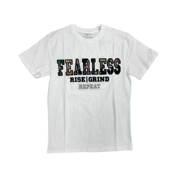 Focus White Fearless Tapestry Tee