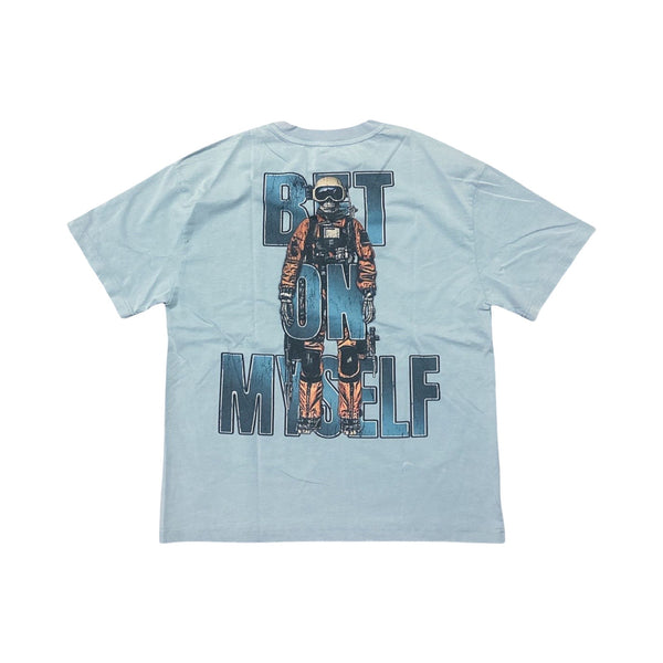 Concept “Skier” Blue Wash Tee