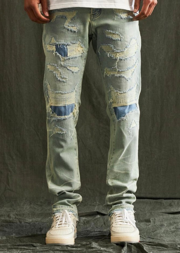 Embellish NYC Ronnie Light Blue Jeans (029)
