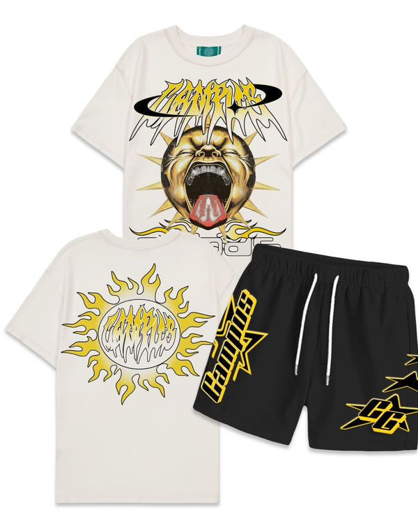 Campus “Joyous” All Star Short Set