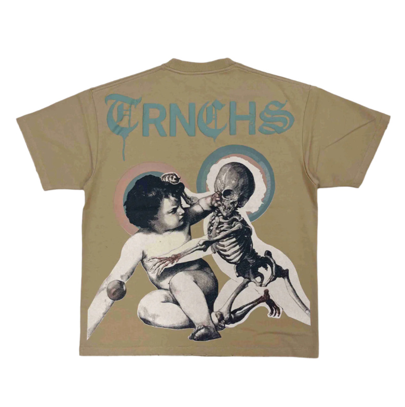 TRNCHS “Two Graves” Khaki Tee