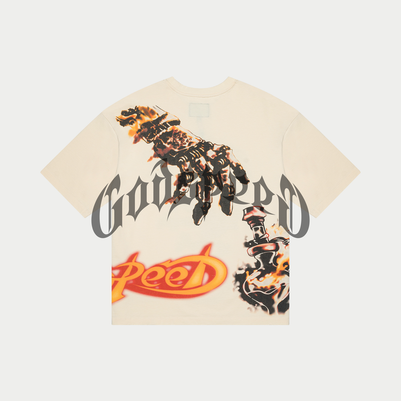Godspeed “P.Y.P” Bone Tee