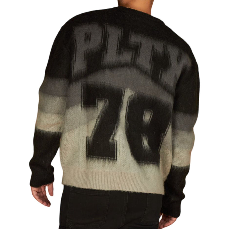 PLTKS “Politics” Mohair Grey Sweater