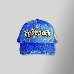 Hydepark Bandana Blue Trucker Hat