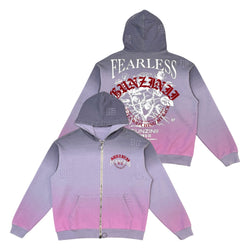 Gunzinii Fearless Faded Zip Hoodie