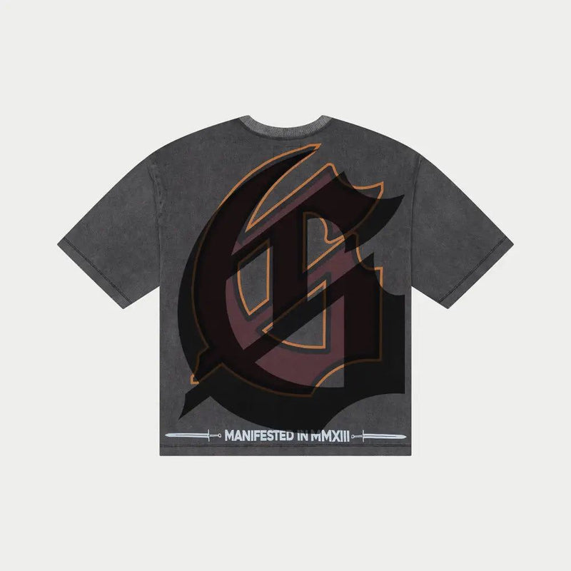 Godspeed “Moral” Grey Wash Tee