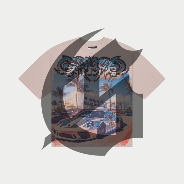 Godspeed “Car Meet Miami” Stone Tee