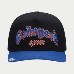 Godspeed “Forever” Black/Blue Trucker Hat