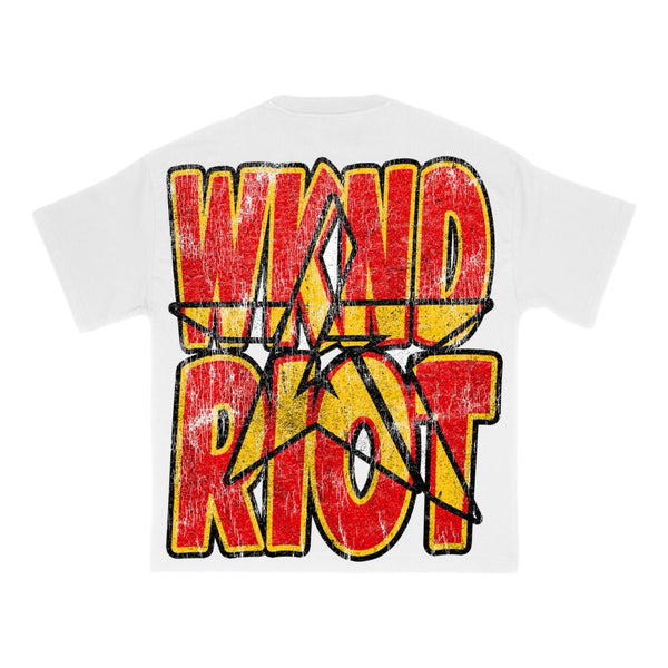 Wknd Riot “Til The End” White Tee