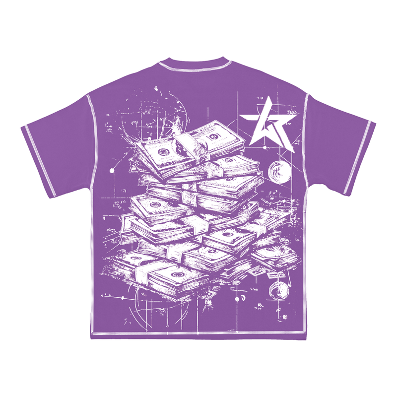 Wknd “Bag Chaser” Purple Tee