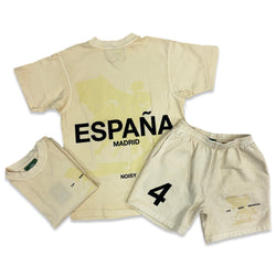 ONN “Espana” Cream Short Set