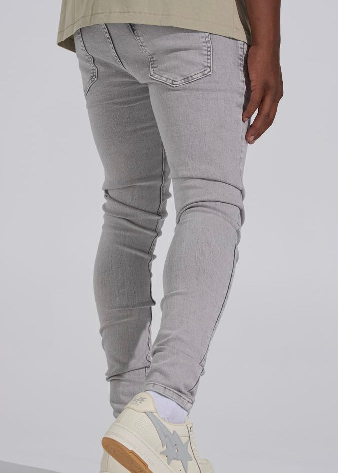 Pheelings “Silver Screen” Light Grey Skinny Jeans