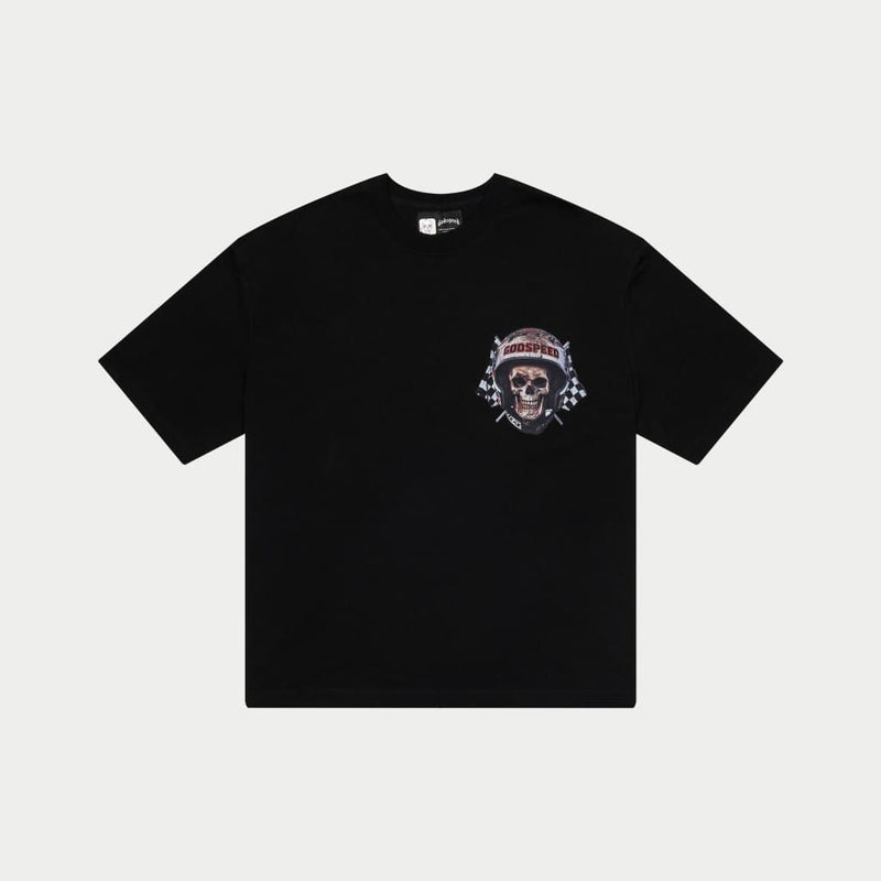 Godspeed “Crash Out” Black Tee