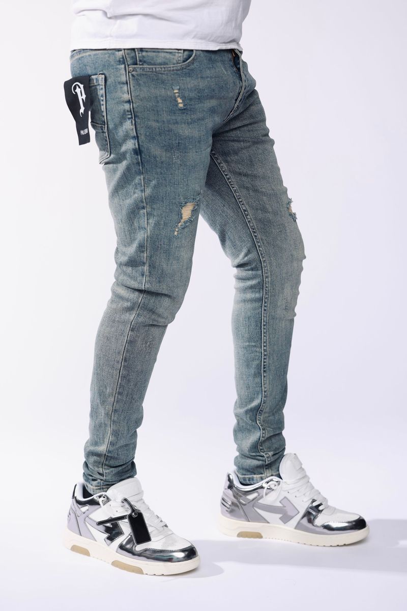 Pali Oil Blue Wash Jeans