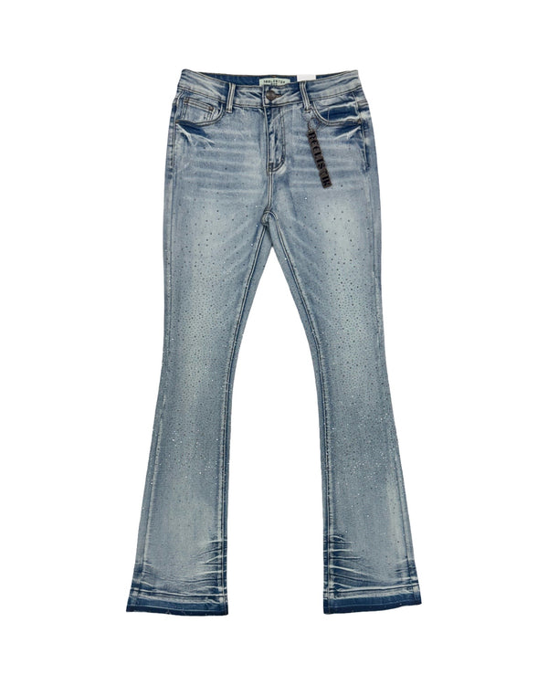 Reelistik Diamond Sparkle Stacked Jeans (RST-1202)