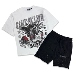 G West “High Stakes” Stones Short Set