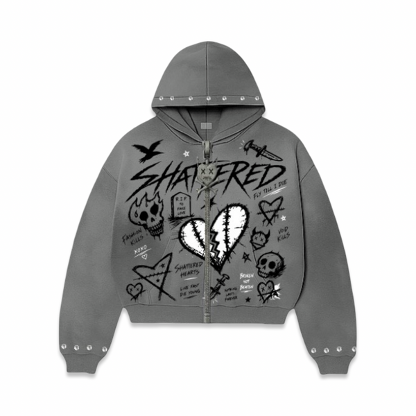 Cactus Jack Mastermind Skull Zip Up Hoodie – Era Clothing Store