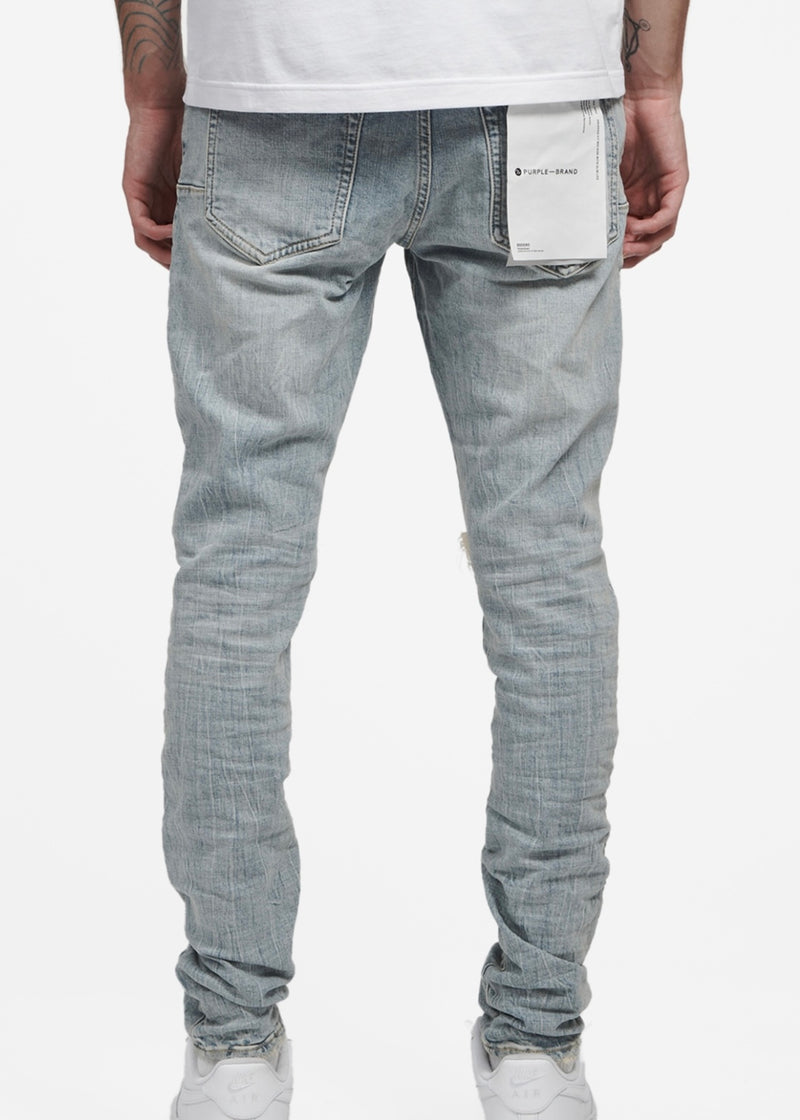 Purple Brand Light Dirty Wax Jeans