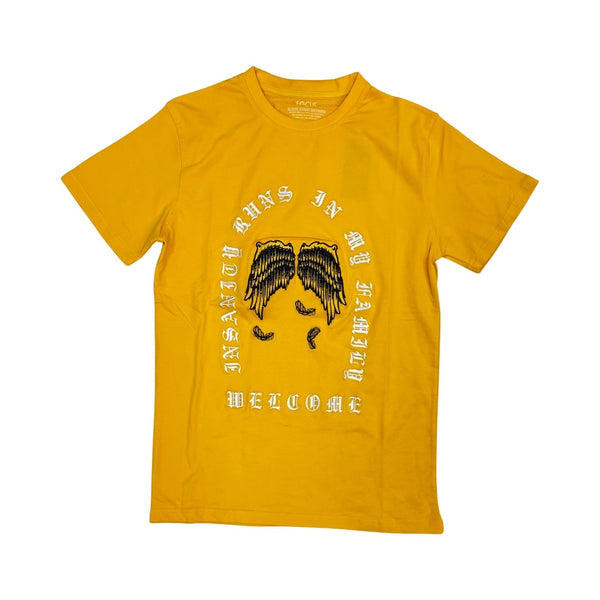 Focus Yellow Family Wing Tee