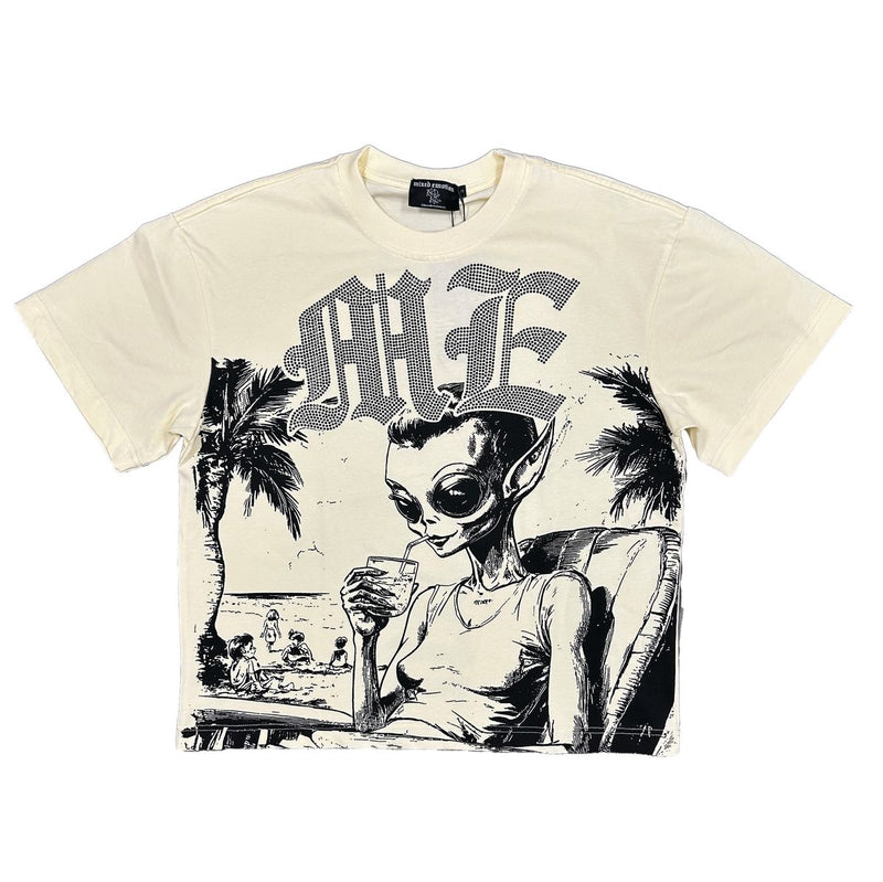 Mixed Emotion “Beach Rhinestone” Tee
