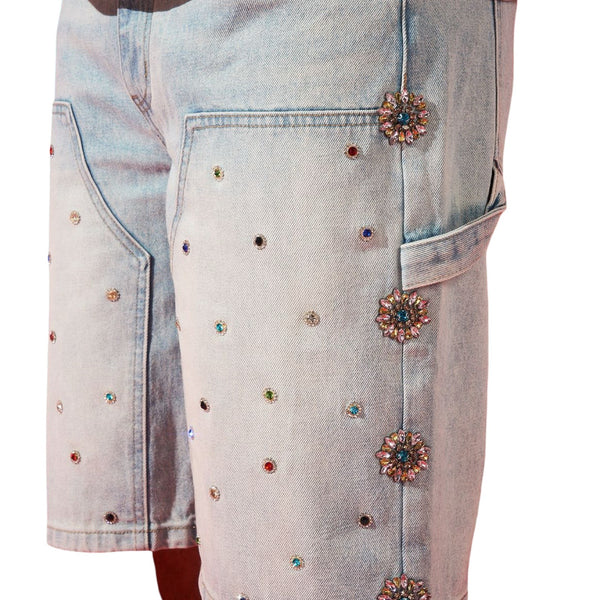 Duaa “Impressive” Carpenter Stone Shorts