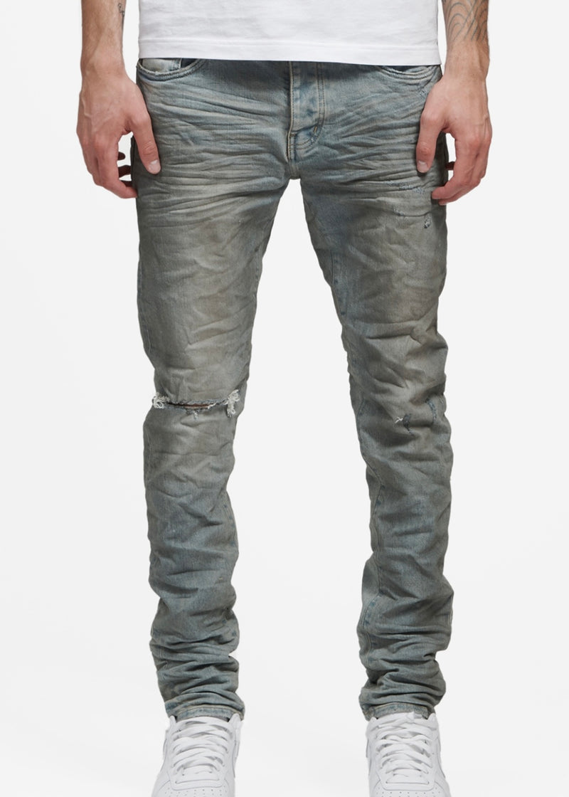 Purple Brand Light Dirty Wax Jeans