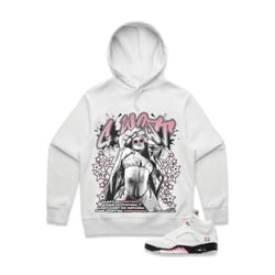 G West “Heat Check” Stones White Hoodie