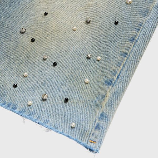 Homme Femme “Gemstone” Light Blue Shorts