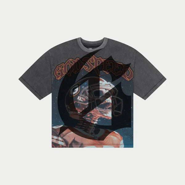 Godspeed “Moral” Grey Wash Tee