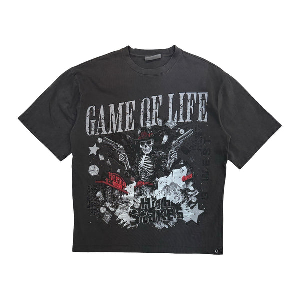 G West “High Stakes” Stones Grey Tee