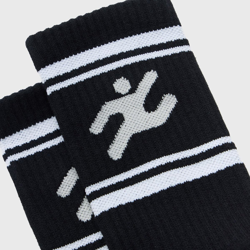 Homme Femme Rave Socks In Black