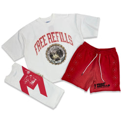 Free reFills “University Gem” Red Short Set