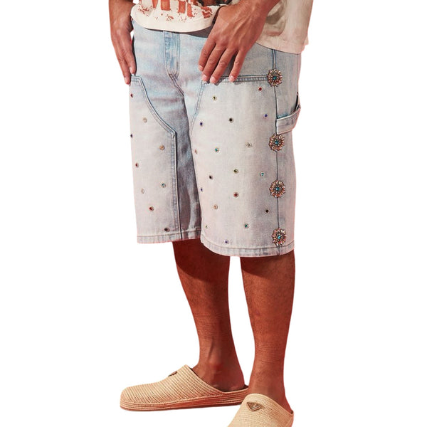 Duaa “Impressive” Carpenter Stone Shorts