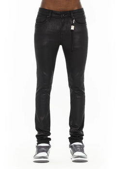 Cult “Black Coated” 601 Skinny Jeans