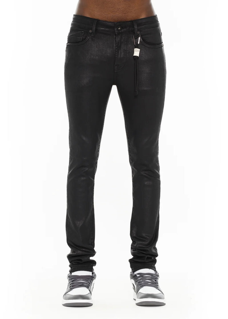 Cult “Black Coated” 601 Skinny Jeans