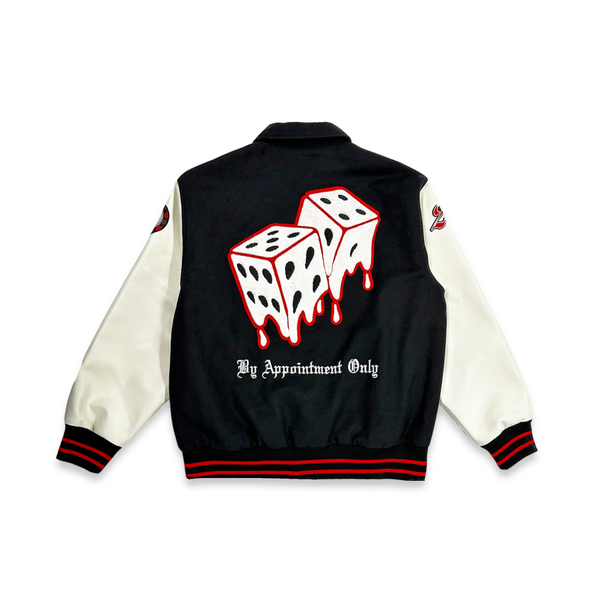 By Appt Only Black Varsity Jacket