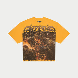 Godspeed “Steel Sharpens Steel” Yellow Tee