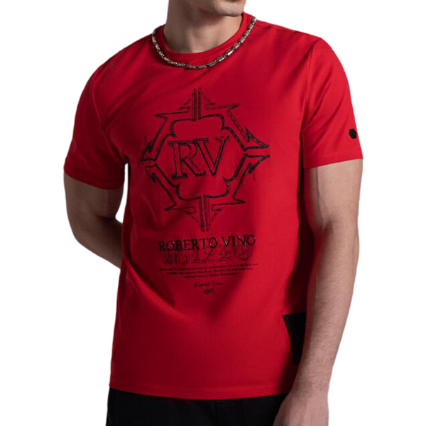 Roberto Vino Tech RV Red Tee – Era Clothing Store