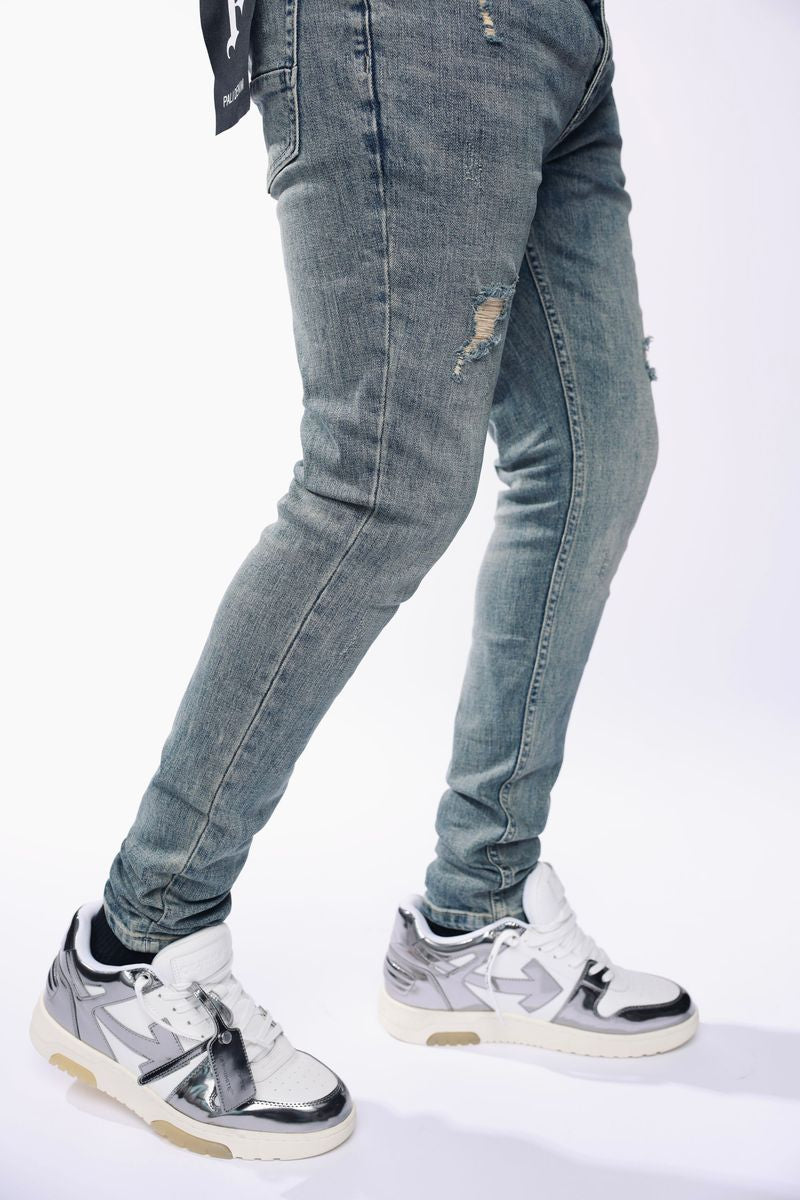 Pali Oil Blue Wash Jeans