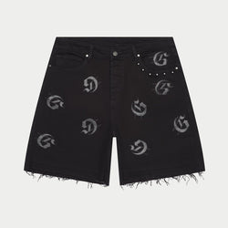 Godspeed “Infinity” Black Denim Shorts