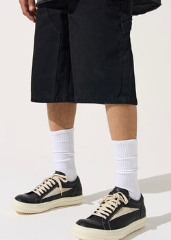 Serenede “Ink Stone” Black Denim Shorts