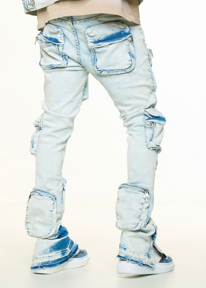 Pheelings “Journey To Greatness” Flare Stack Jean